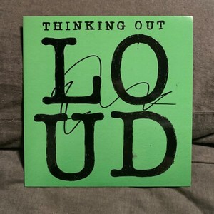 Ed Sheeran-Thinking Out Loud | eBay