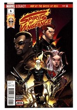 Spirits of Vengeance #1 NM 9.4 2017 Dan Mora Cover