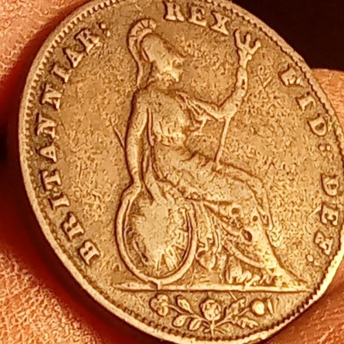 1835 FARTHING COIN, SEE THE OLD SPIRIT RARE - Picture 12 of 13