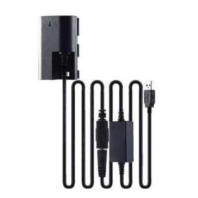 DR-E6 DC Coupler LP-E6 Dummy Battery+USB Power Cable For Canon EOS 5D2 5D3 5D4