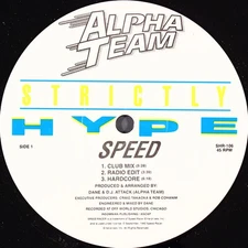 Alpha Team - Speed (12") (Very Good Plus (VG+)) - 2705104699