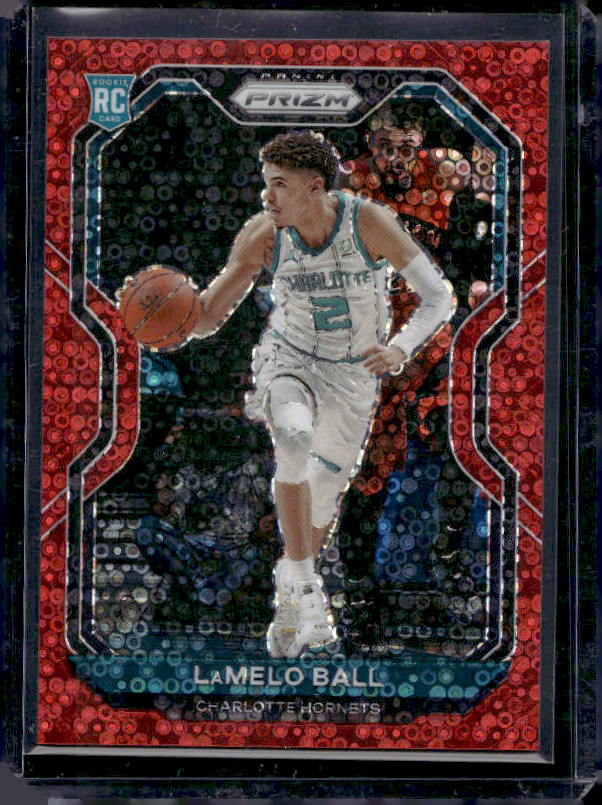 2020-21 Panini Prizm LaMelo Ball Fast Break Red Disco #/125