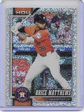 2026 Topps Celebration Confetti Foil Brice Matthews Astros SS MLB RC #202