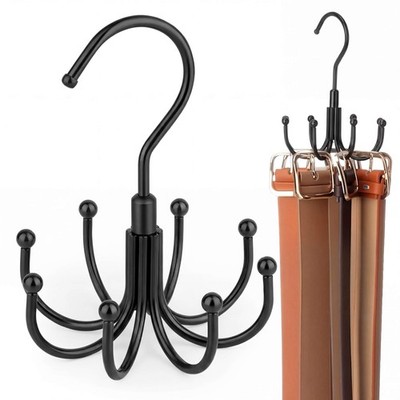 Belt Organizer for Closet, Heavy-Duty Rotating Belt Hanger Rack Holds up to 2...