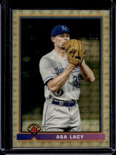 2021 Bowman Asa Lacy 1991 Chrome Refractor Superfractor #1/1 Royals