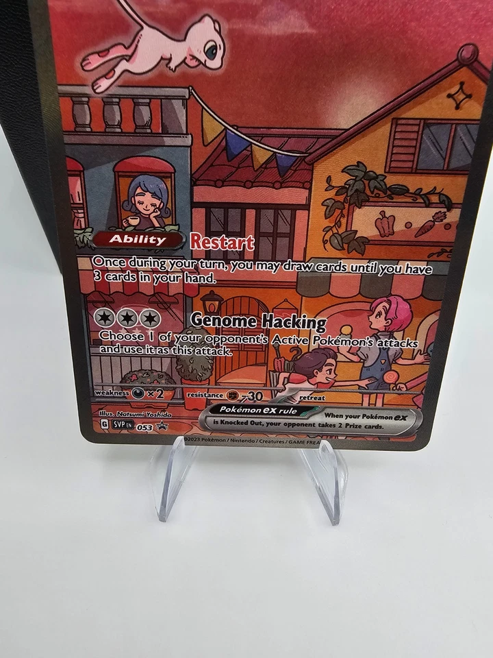 Mew ex 053 Sv: Scarlet & Violet Promo Cards Holo - Image 4 of 4