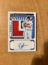 2024 Panini Stars & Stripes - Ethan Schiefelbein Silhouetes Patch Auto Relic /25