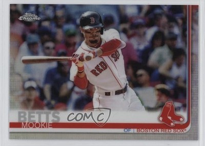 2019 Topps Chrome Refractor Mookie Betts #50 05ns