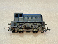 Hornby OO R253 Private Owner Dock Authority Shunter Black Tested working light