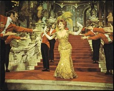 1969 HELLO DOLLY Photo BARBARA STREISAND Harmonia Gardens Restaurant Scene ITALY