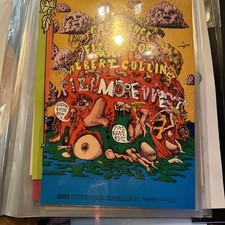 CREEDENCE CLEARWATER & FLEETWOOD MAC CONCERT POSTER MINT 1ST PRINT 1969