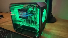 Raspberry Pi 4 8GB | Custom Black Case | RGB System | TFT  Display | Speaker