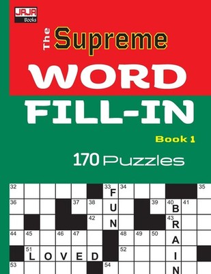 Jaja Books Jaja Media The SUPREME WORD FILL-IN Book (Taschenbuch)