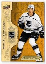 2018-19 Upper Deck Engrained Daniel Brickley Rookie 065/299 Los Angeles Kings