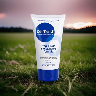 DerMend Mature Skin Solutions Fragile Skin Moisturizing Formula Cream 4.5 oz   