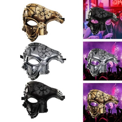 Neuheit Steampunk Maske Cosplay Halloween für Kleid Maskerade Dekoration