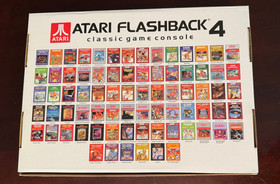 Atari Flashback 4 Classic Game Console Special Edition - 76 Games - TESTED
