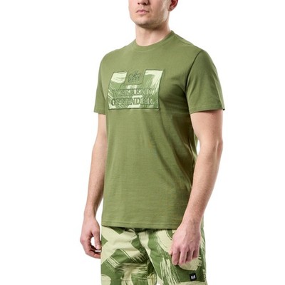 Weekend Offender Herren T-Shirts Sommer Pullover Komfort Ripp Rundhals Sport Top