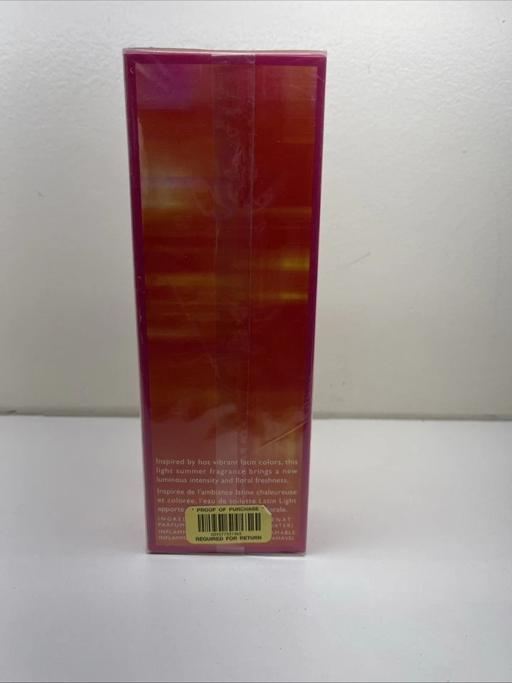 OSCAR DE LA RENTA LATIN LIGHT 100 ML/3,4 FL OZ Eau De Toilette Spray Nuevo en caja sellado Foto 4 de 4