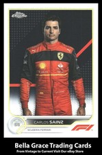 2022 Topps Chrome Formula 1 Carlos Sainz #29 Scuderia Ferrari Refractor