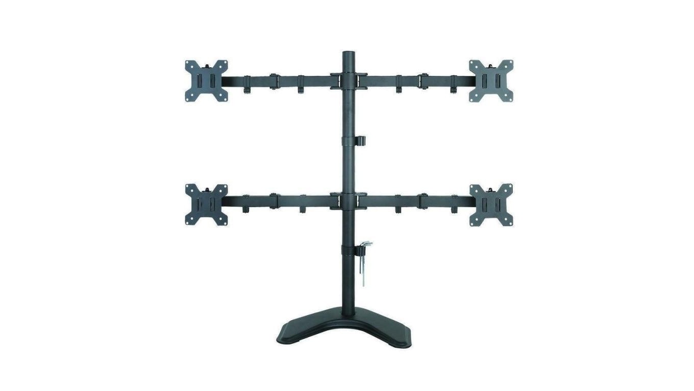 Desk Swivel Mount for Four Monitors 13-27 ICA-LCD 2540