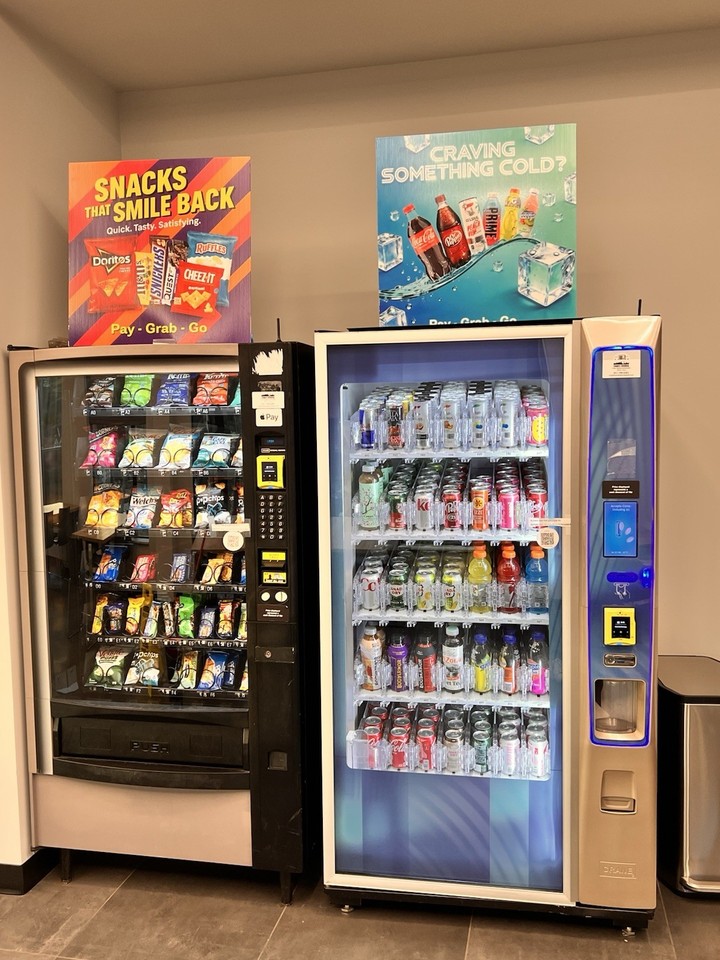 Vending Machine Marketing Signs - Soda / Snack /Combo- | eBay