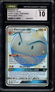 Electrode GX SV57/SV94 Hidden Fates Shiny Vault Holo