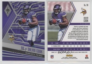 2017 Panini Phoenix Rookies Purple /149 Dalvin Cook #110 Rookie RC