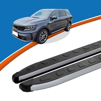 Trittbretter passend für Schweller Kia Sorento ab Baujahr 2021 DOLU Silber