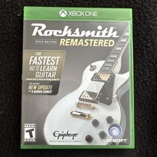 Rocksmith 2014 Edition Remastered Microsoft Xbox One, 2014 Game No Cable Tested