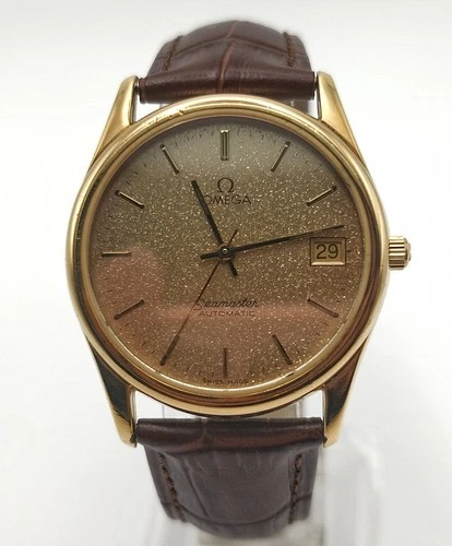 Vintage OMEGA Seamaster Automatic 166.0281 Cal. 1110 Gold Plated Date for men