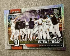 2026 Topps Detroit Tigers #262 Sandglitter