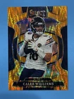 2025 Panini Select - Concourse Caleb Williams #73 Orange Shock Prizm /499 Bears