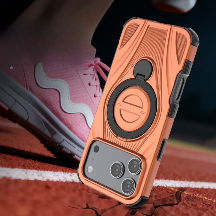 Military-grade Shockproof Magnetic Stand Case For iPhone 17 Pro Max 16 15 14 13