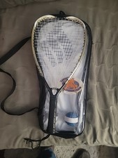 Ektelon Powerring Excel 1000 Racquetball Racquet  Full Case,1 Ball