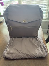 FP Freshly Picked Classic Diaper Bag II Heather. Changing Pad Included