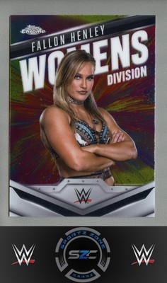 Fallon Henley - 2025 Topps Chrome WWE Women's Division Card# WD-FAL