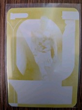 JOE MCGLYNN 2022 Leaf Soccer YELLOW PRINTING PLATE 1/1 Card PWE