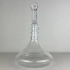 Vintage STEUBEN? Ships Decanter Art Deco Studio Glass 11,5" Signed