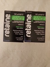 Ocusoft Retaine Eye Allergy Itch Relief 2.5mL Exp. 05/2027