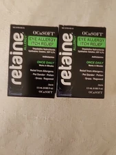 Ocusoft Retaine Eye Allergy Itch Relief (2.5mL) Exp. 05/2027