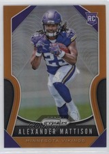 2019 Panini Prizm Rookies Orange Prizm 149/249 Alexander Mattison #331 14cm