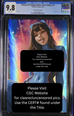 FOIL - Fantasy of Cosplay D.Va Overwatch VIRGIN Full Chase Variant LE 20 CGC 9.8
