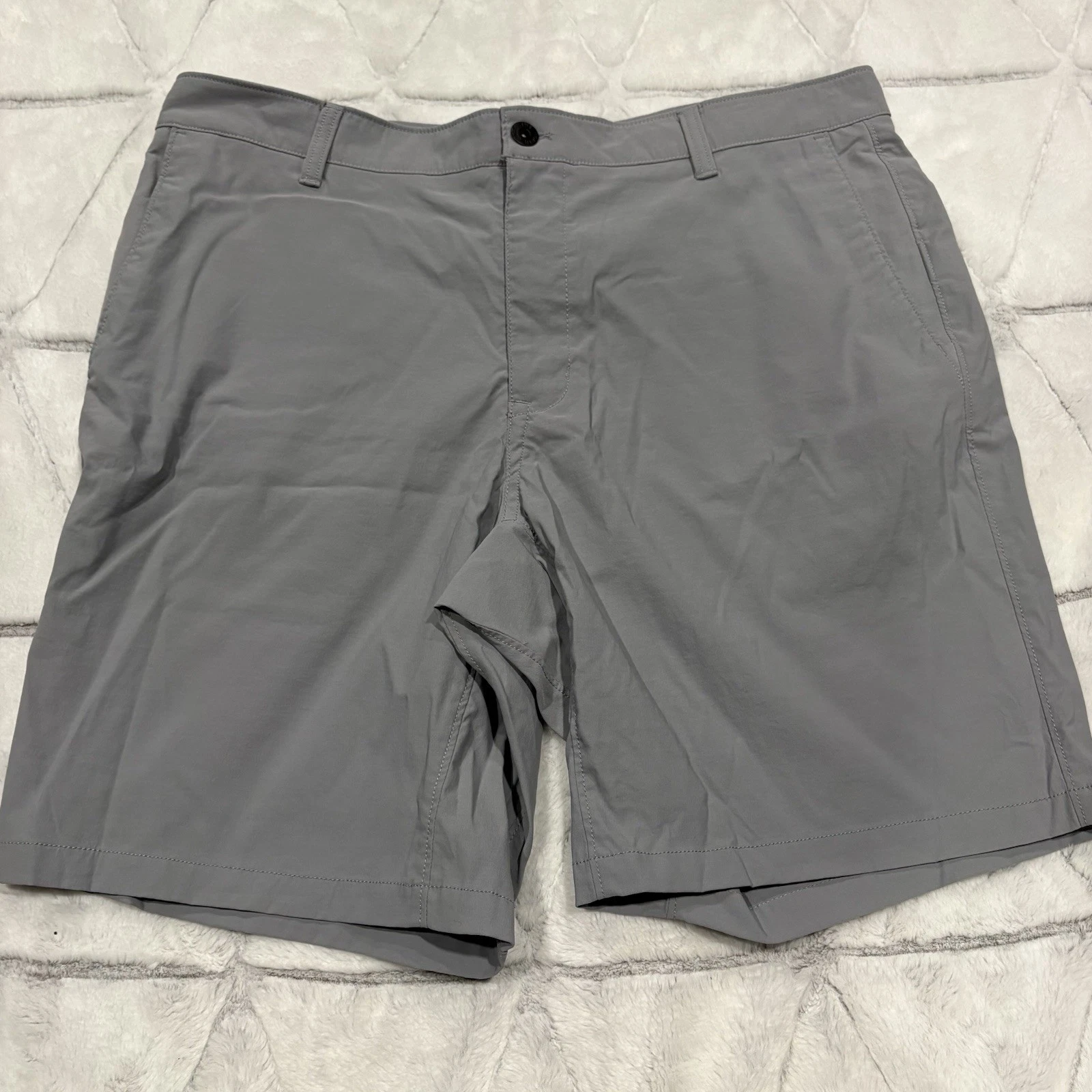 The North Face Men's Shorts Lightweight Hiking Golf Size 36 Reg Gray Active