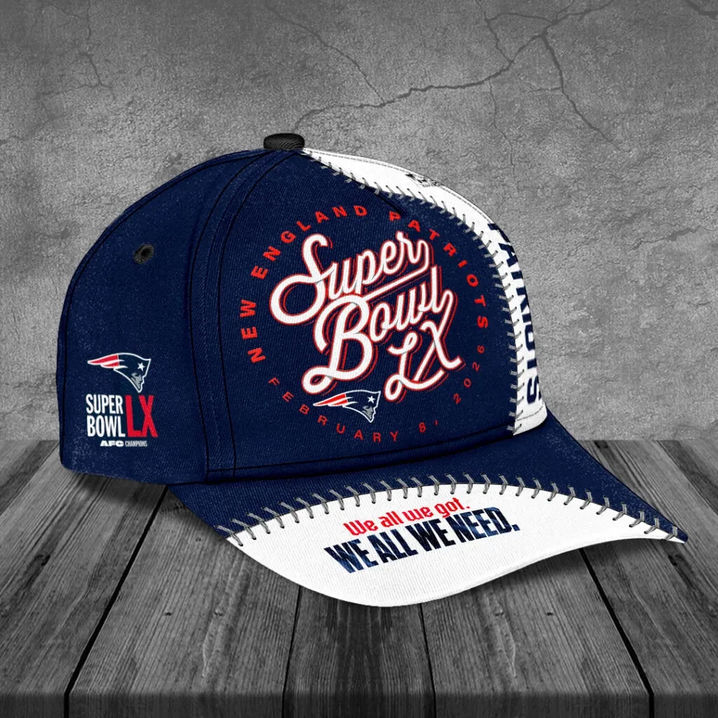 Patriots Super Bowl LX Classic Cap