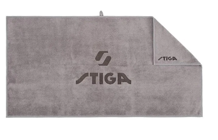 TIBHAR Stiga Handtuch Soft Grey / Tischtennis / NEU /