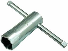 Chiave Candela 21mm Candele Motori Auto Moto Ciclomotori Acciao Spina Scorrevole