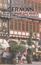German: How to Speak and Write It (Dover Dual Language German) - VERY GOOD