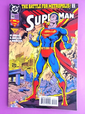 SUPERMAN     #90  VF/NM   1994 B&B  COMBINE SHIPPING $5 MINIMUM ORDER