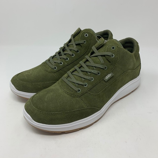 winter moss green vans